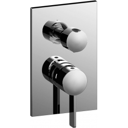 Bateria podtynkowa 3-drożna z przełącznikiem mechanicznym Tango chrom Paffoni Rubinetterie RO019CR